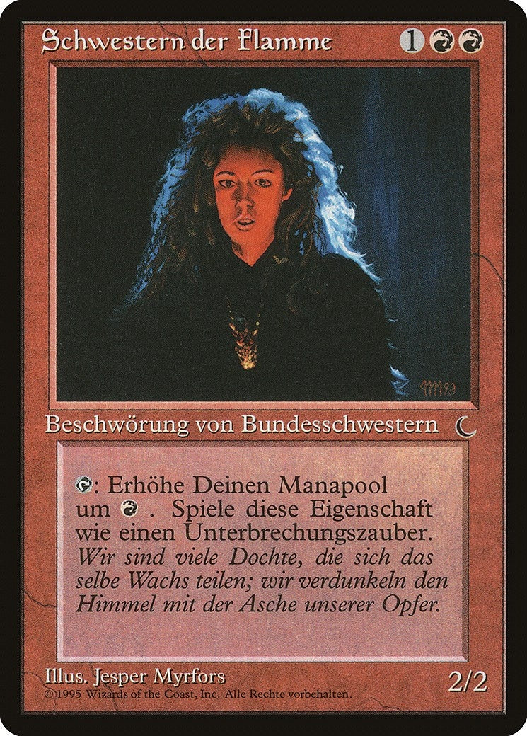 Sisters of the Flame (German) - "Schwestern der Flamme" (Renaissance)
