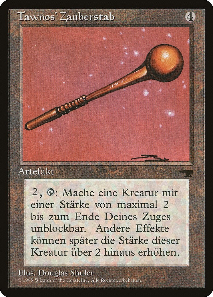 Tawnos's Wand (German) - "Tawnos' Zauberstab" (Renaissance)