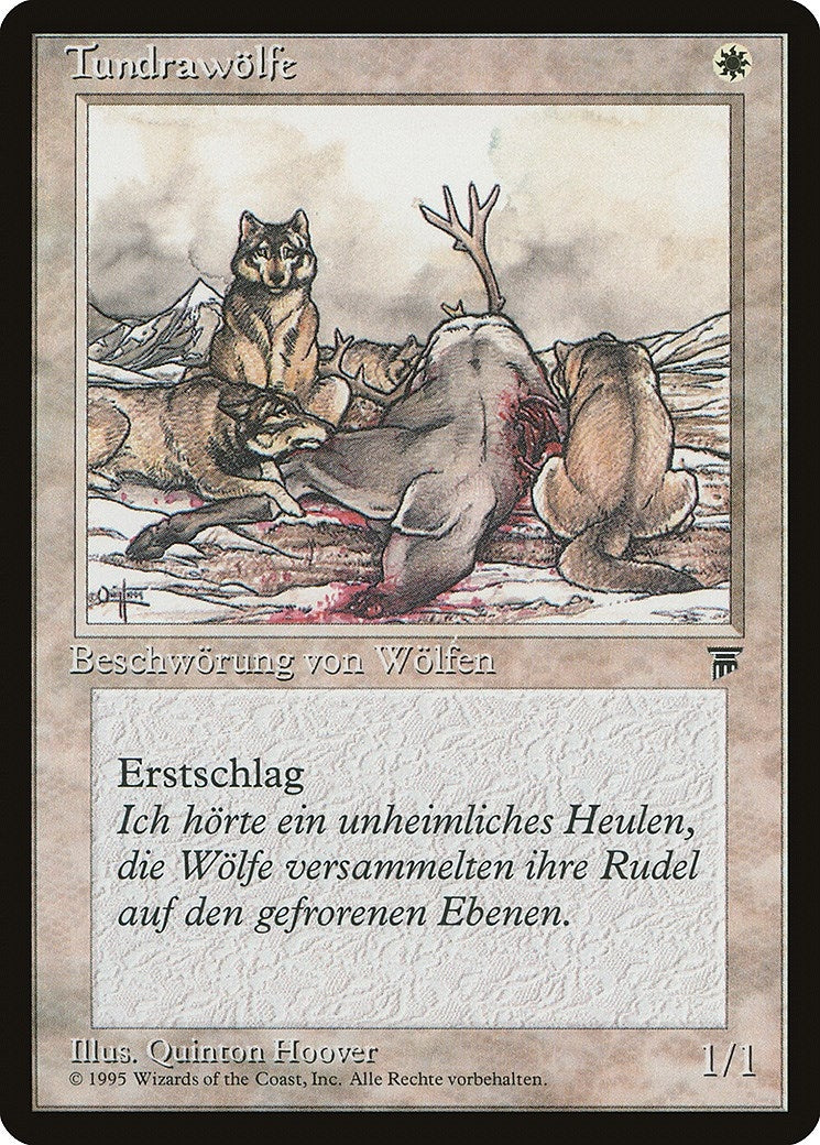 Tundra Wolves (German) - "Tundrawolfe" (Renaissance)