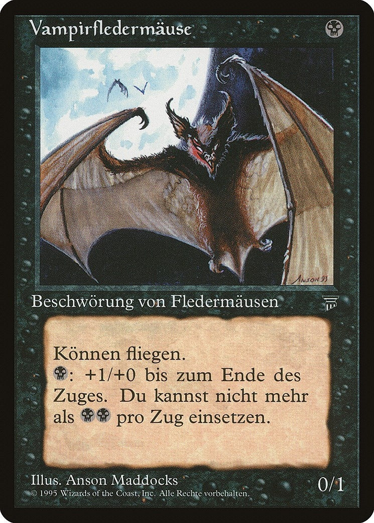 Vampire Bats (German) - "Vampirfledermause" (Renaissance)