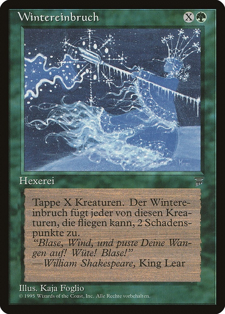 Winter Blast (German) - "Wintereinbruch" (Renaissance)