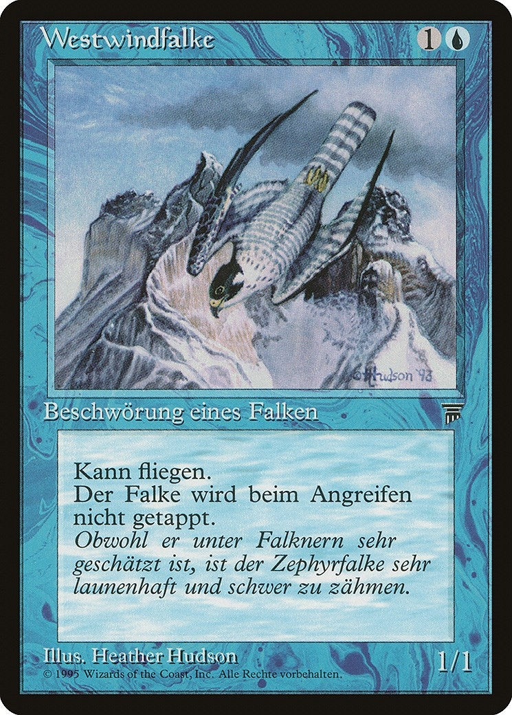 Zephyr Falcon (German) - "Westwindfalke" (Renaissance)