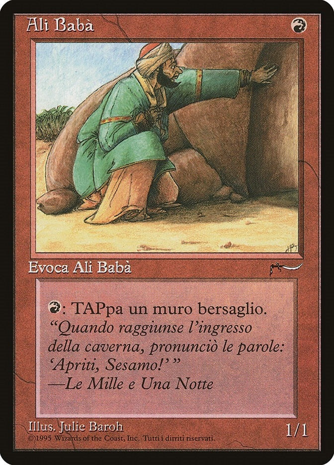 Ali Baba (Italian) (Renaissance)