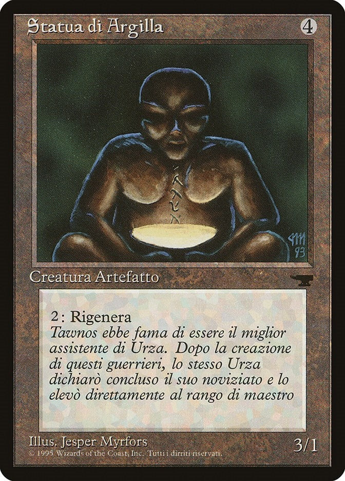 Clay Statue (Italian) - "Statua di Argilla" (Renaissance)