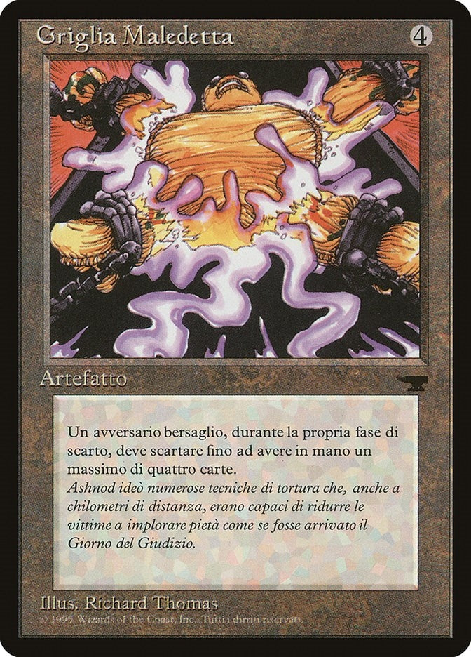 Cursed Rack (Italian) - "Griglia Maledetta" (Renaissance)