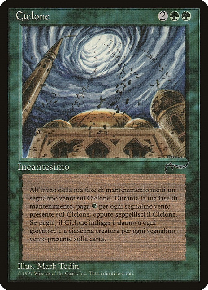 Cyclone (Italian) - "Ciclone" (Renaissance)