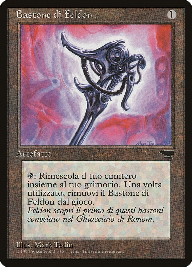 Feldon's Cane (Italian) - "Bastone di Feldon" (Renaissance)