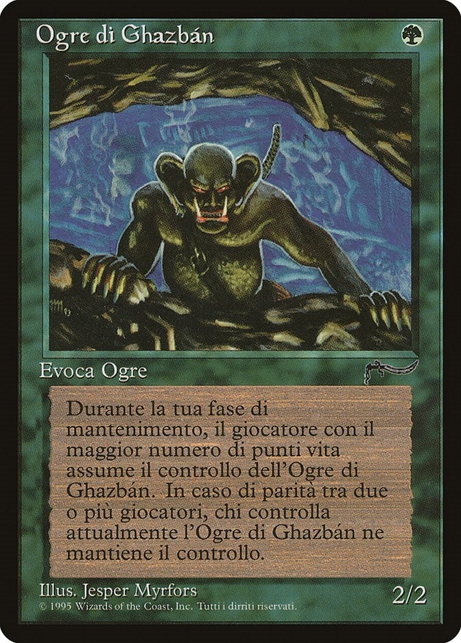 Ghazban Ogre (Italian) "Ogre di Ghazban" (Renaissance)