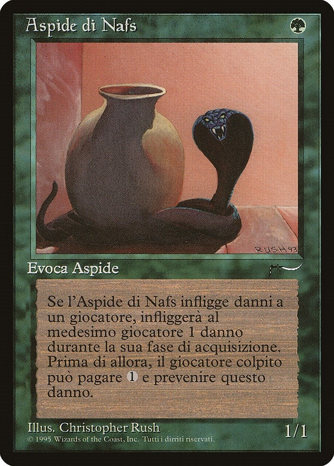 Nafs Asp (Italian) - "Aspide di Nafs" (Renaissance)