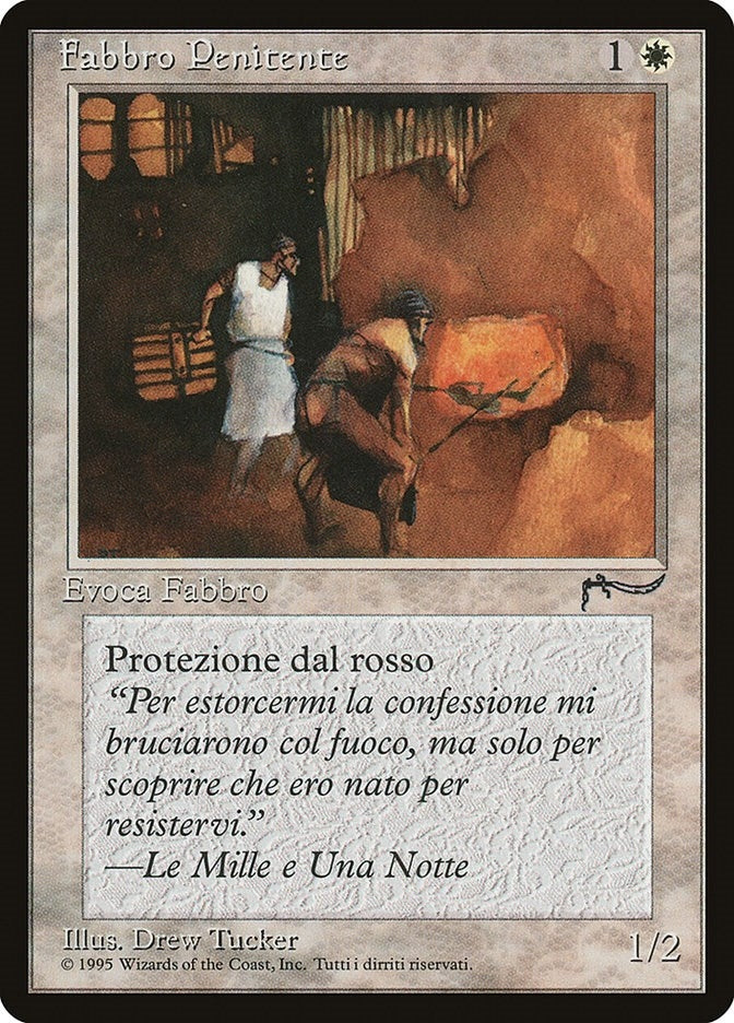 Repentant Blacksmith (Italian) - "Fabbro Penitente" (Renaissance)