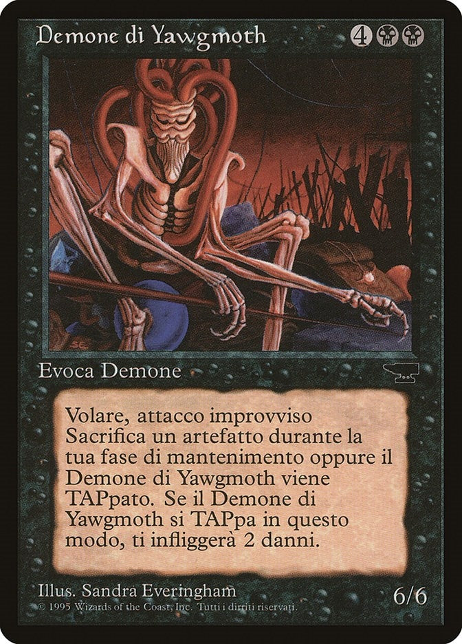 Yawgmoth Demon (Italian) (Renaissance)