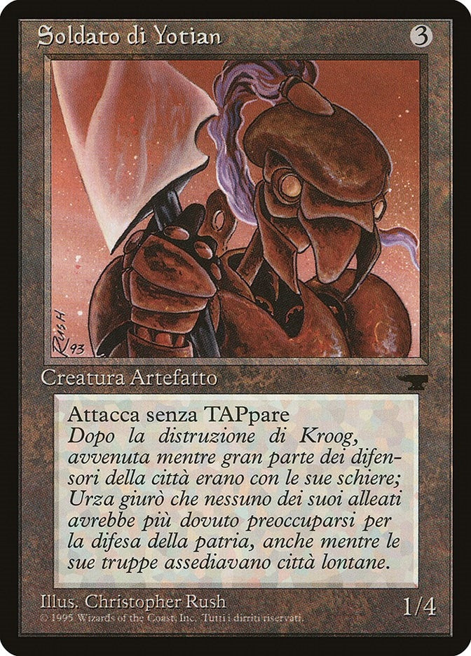 Yotian Soldier (Italian) - "Soldato di Yotian" (Renaissance)