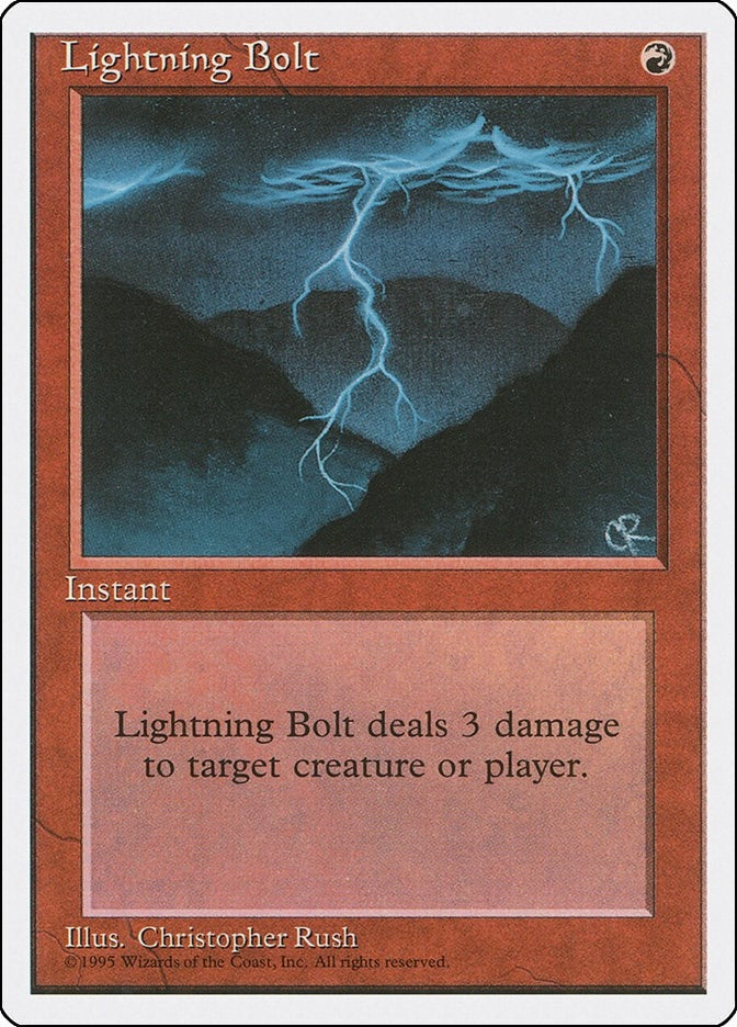 Lightning Bolt (226) (Fourth Edition)