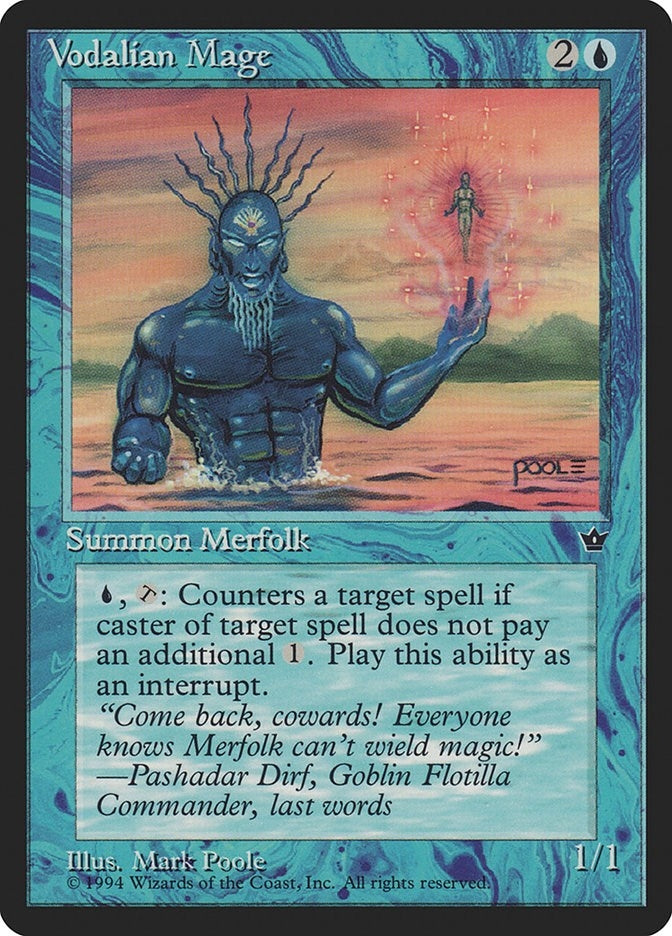 Vodalian Mage (Poole) (Fallen Empires)