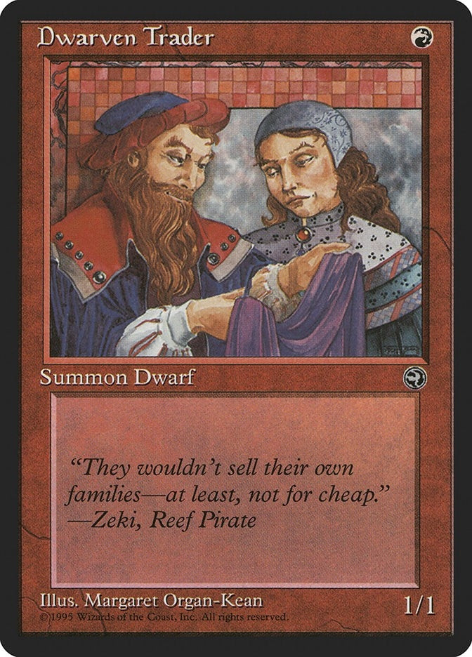Dwarven Trader [Version 2] (Homelands)