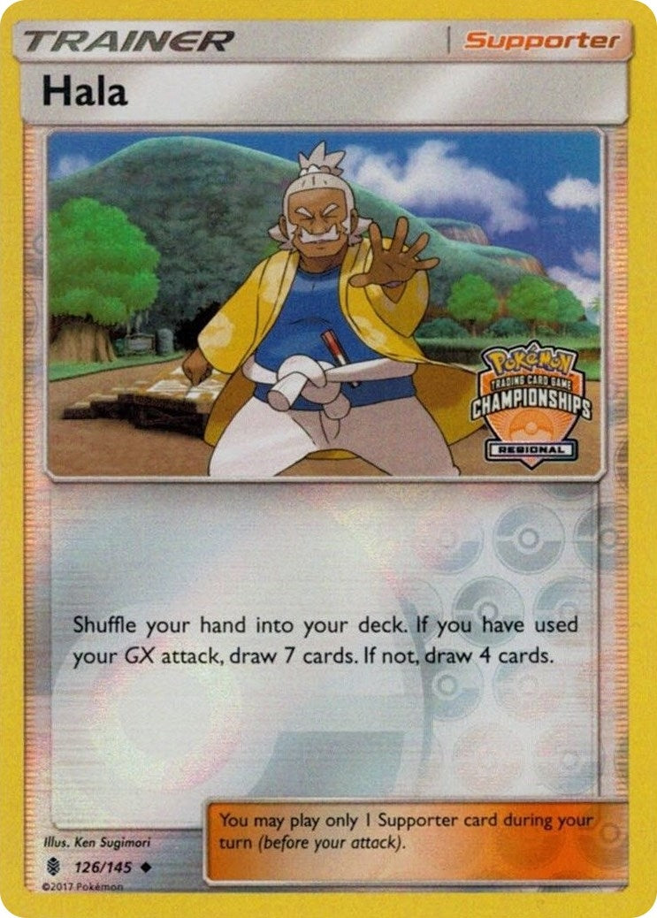 Image for Hala - 126/145 (Regional Championships) (126/145) (League & Championship Cards) - Pokemon