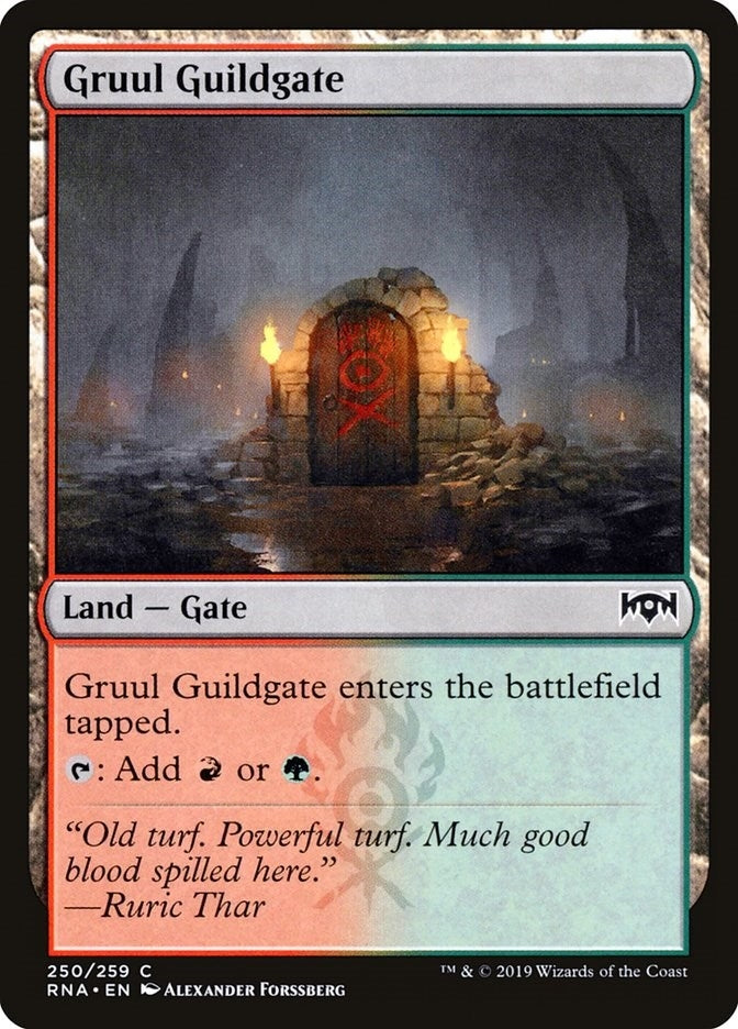 Gruul Guildgate (250) (250) (Ravnica Allegiance)