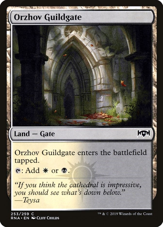 Orzhov Guildgate (253) (253) (Ravnica Allegiance)