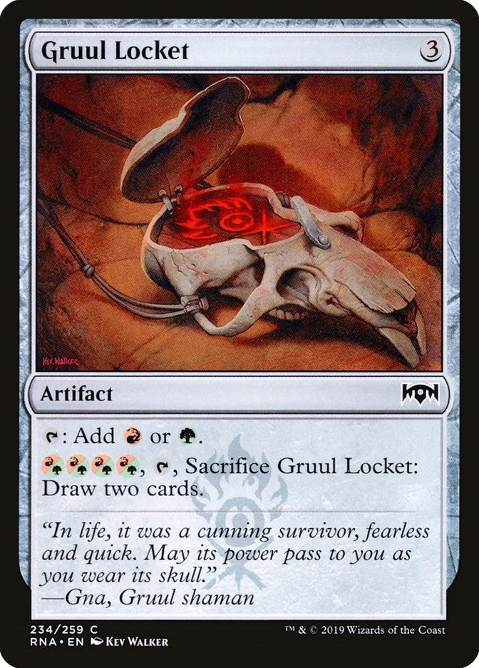Gruul Locket (234) (Ravnica Allegiance)