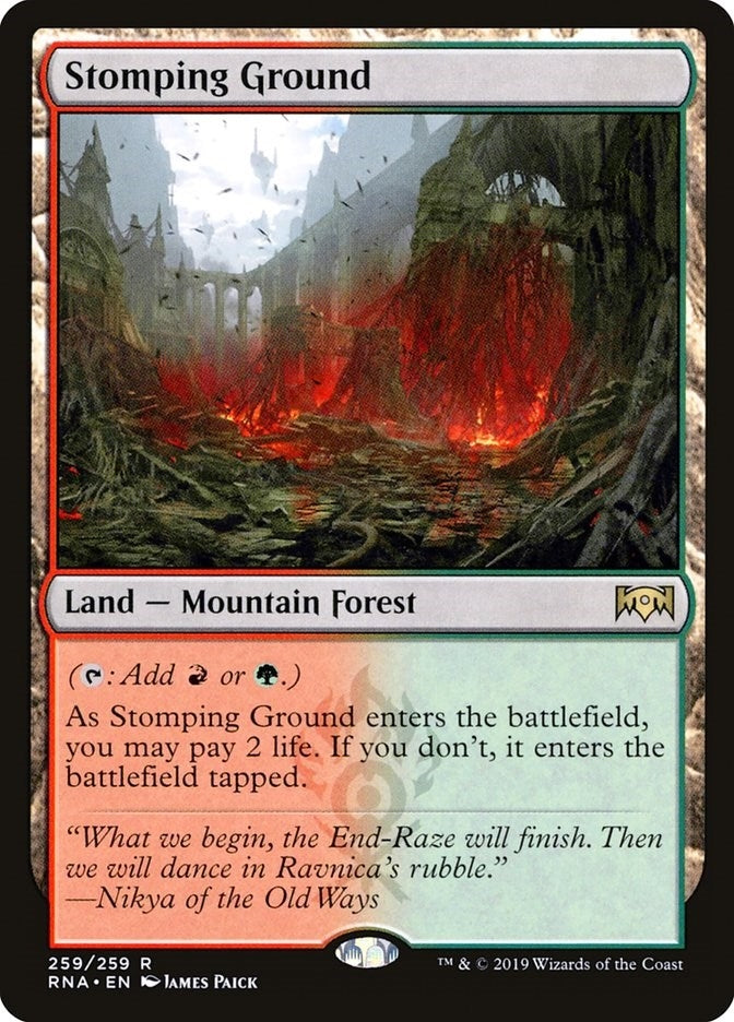 Stomping Ground (259) (Ravnica Allegiance)