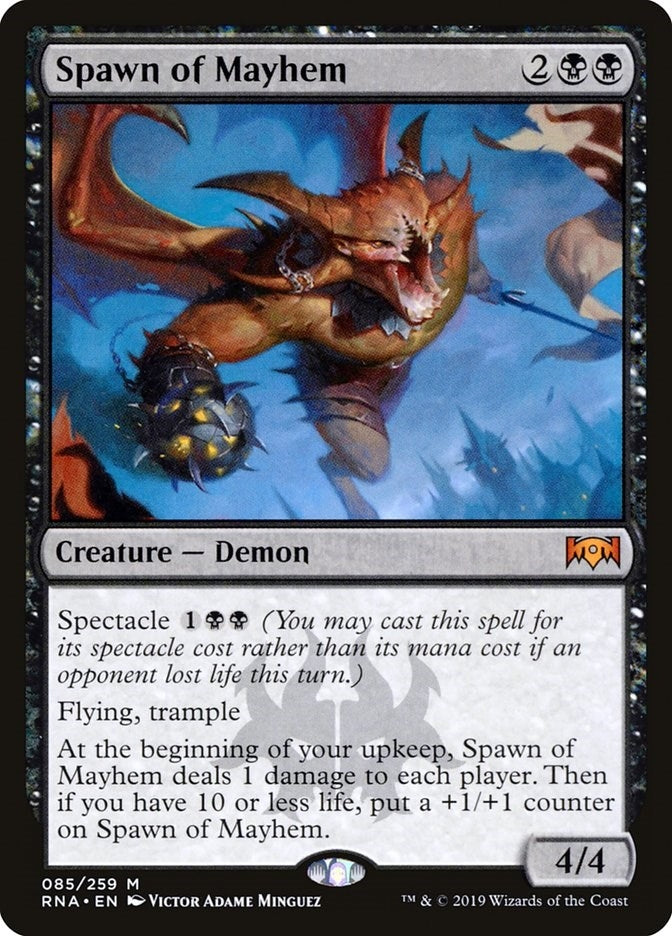 Spawn of Mayhem (85) (Ravnica Allegiance)