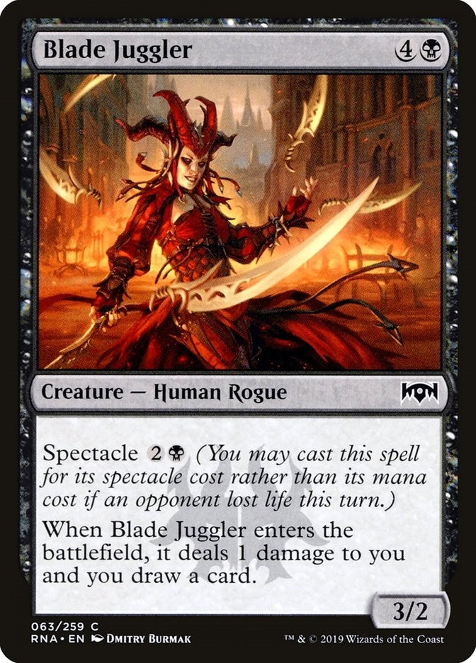 Blade Juggler (63) (Ravnica Allegiance)