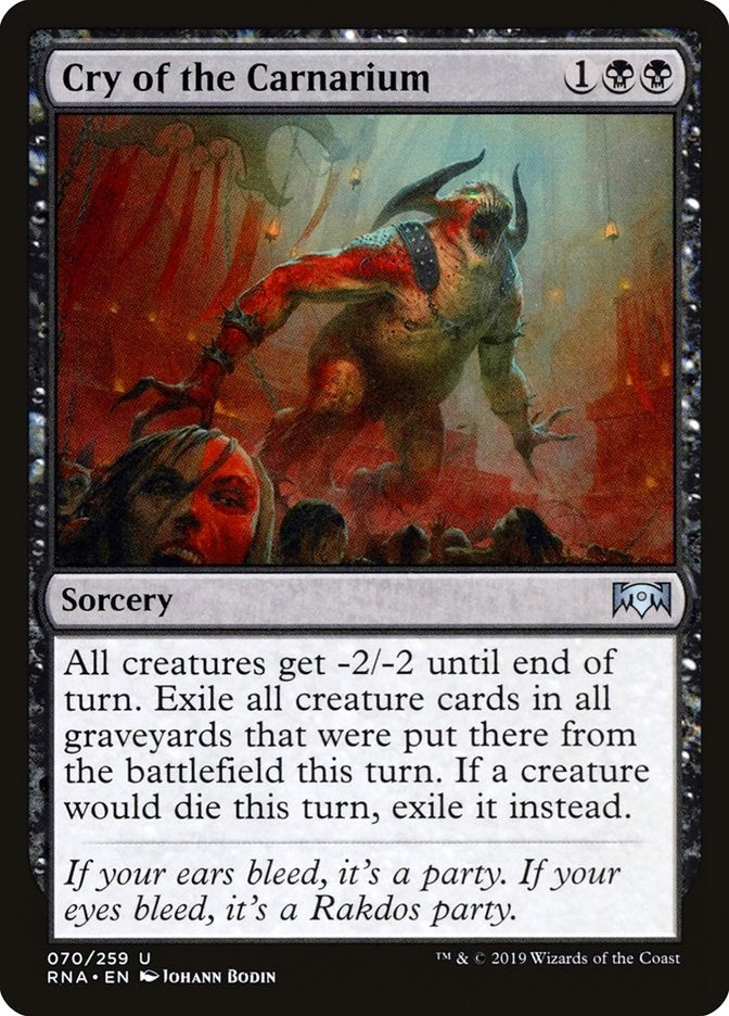 Cry of the Carnarium (70) (Ravnica Allegiance)