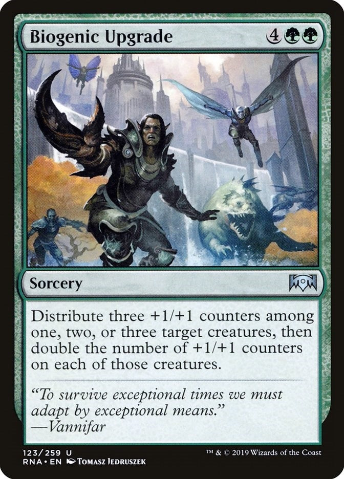 Biogenic Upgrade (123) (Ravnica Allegiance)
