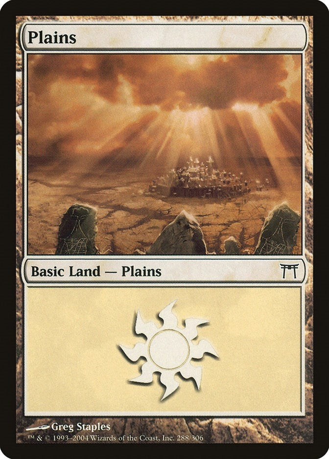 Plains (288) (288) (Champions of Kamigawa)