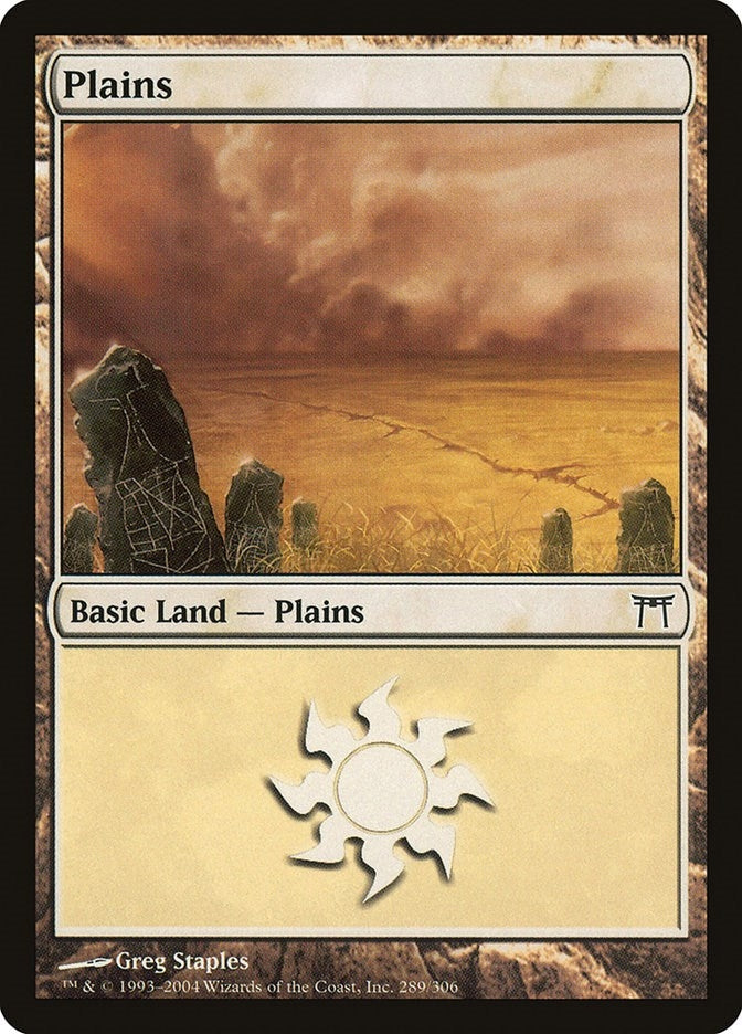 Plains (289) (289) (Champions of Kamigawa)
