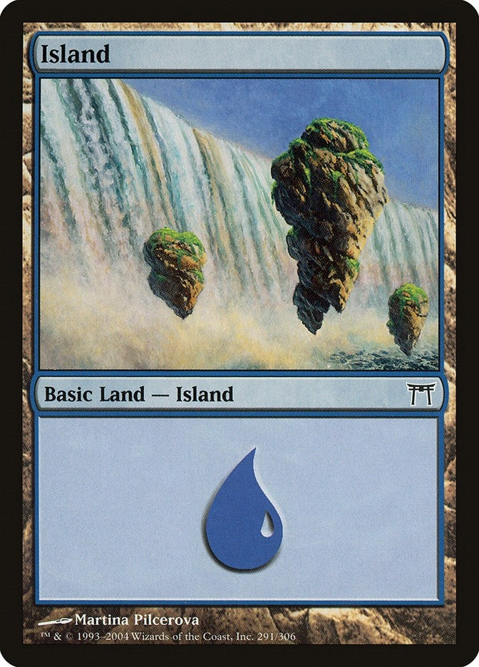 Island (291) (291) (Champions of Kamigawa)