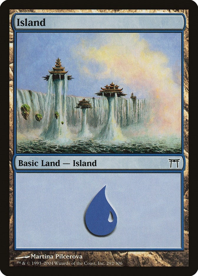 Island (292) (292) (Champions of Kamigawa)