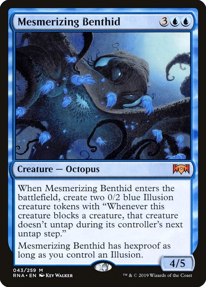 Mesmerizing Benthid (43) (Ravnica Allegiance)