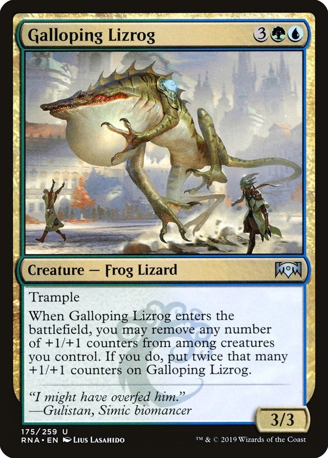 Galloping Lizrog (175) (Ravnica Allegiance)