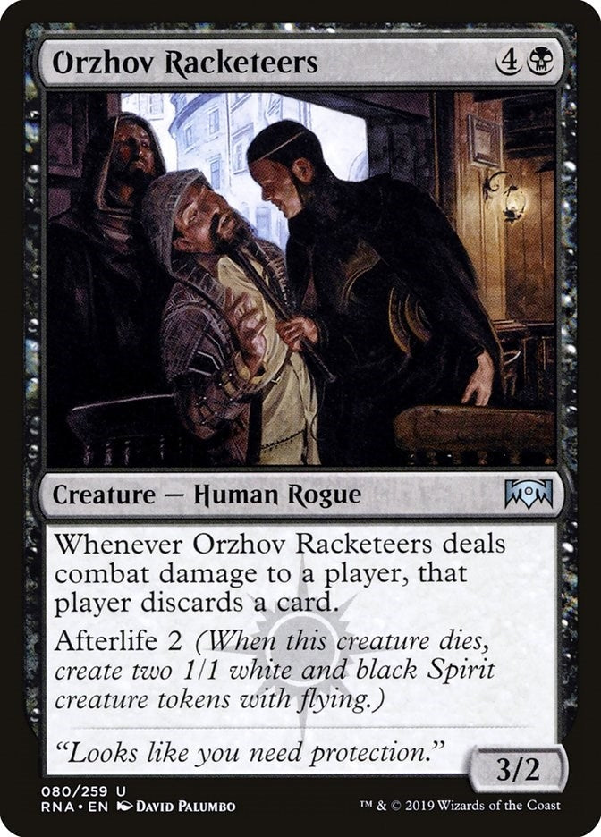 Orzhov Racketeers (80) (Ravnica Allegiance)