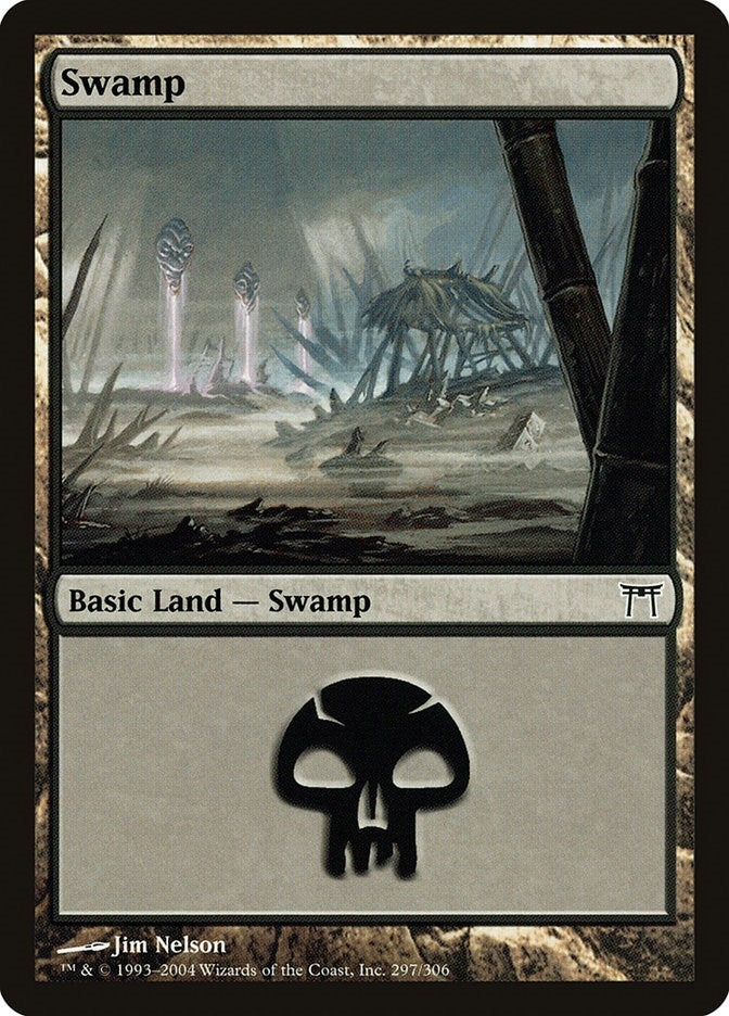Swamp (297) (297) (Champions of Kamigawa)