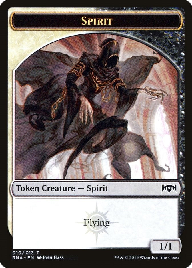 Spirit Token (10) (Ravnica Allegiance)
