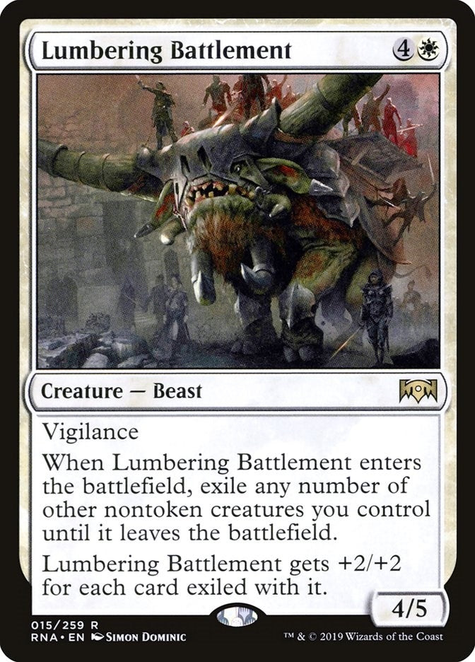 Lumbering Battlement (15) (Ravnica Allegiance)