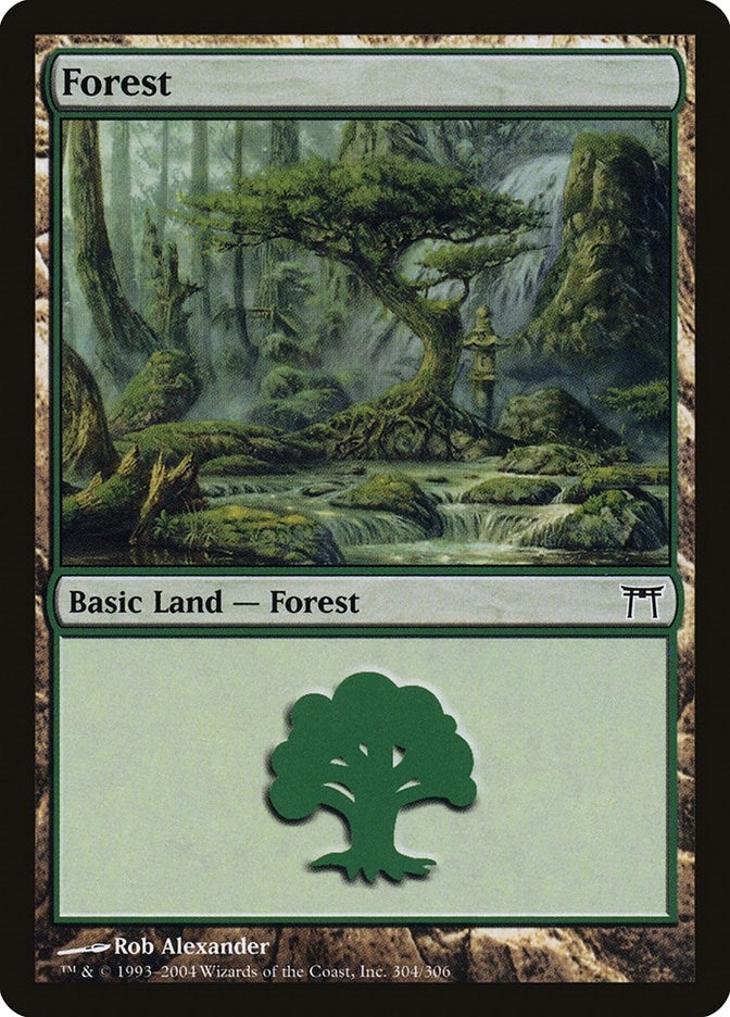 Forest (304) (304) (Champions of Kamigawa)