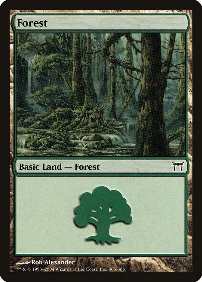 Forest (305) (305) (Champions of Kamigawa)