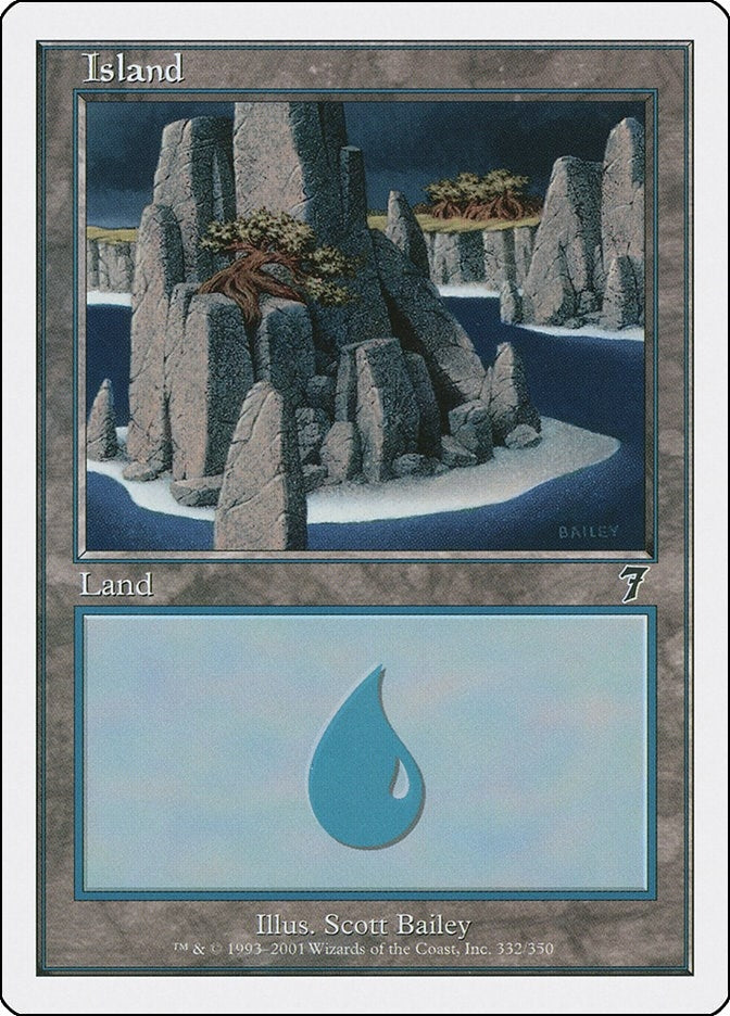 Island (332) (332) (7th Edition)