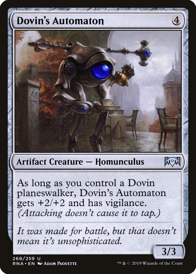 Dovin's Automaton (268) (Ravnica Allegiance)
