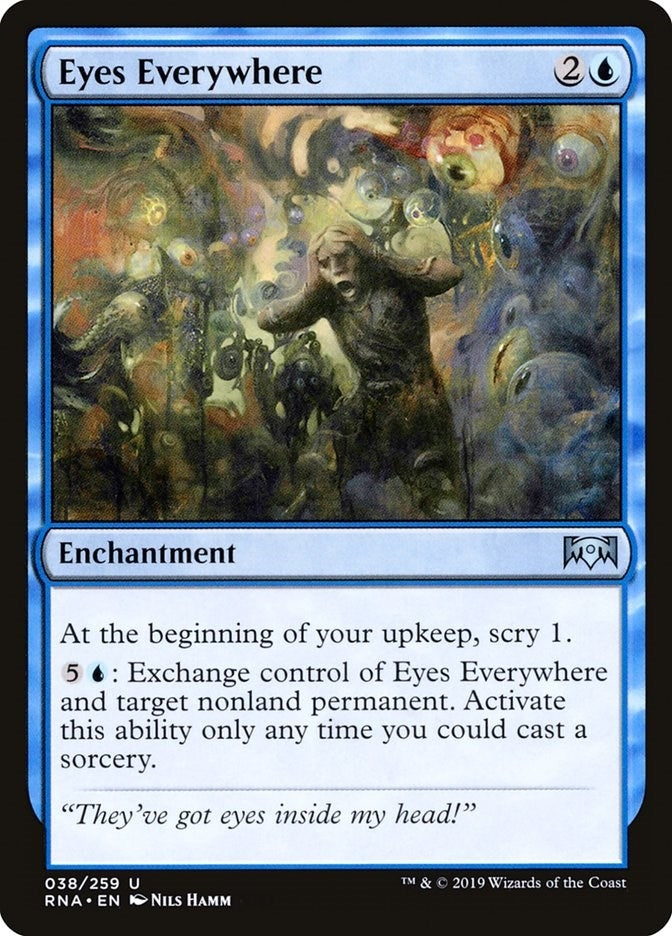 Eyes Everywhere (38) (Ravnica Allegiance)