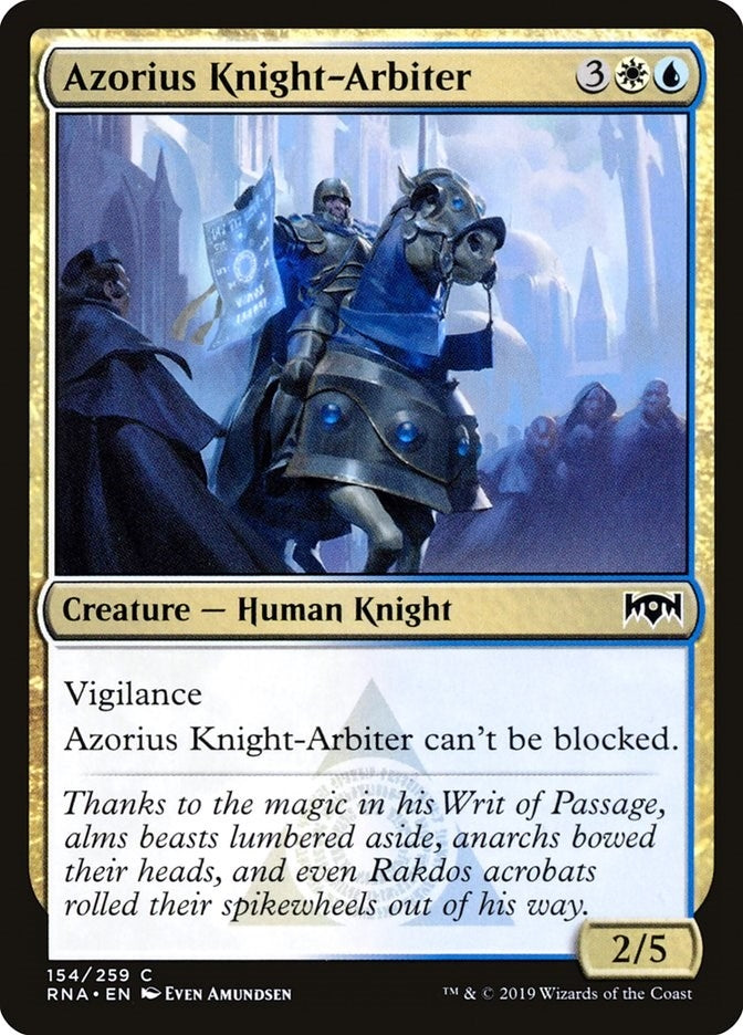 Azorius Knight-Arbiter (154) (Ravnica Allegiance)