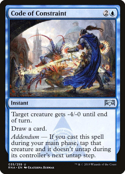 Code of Constraint (35) (Ravnica Allegiance)