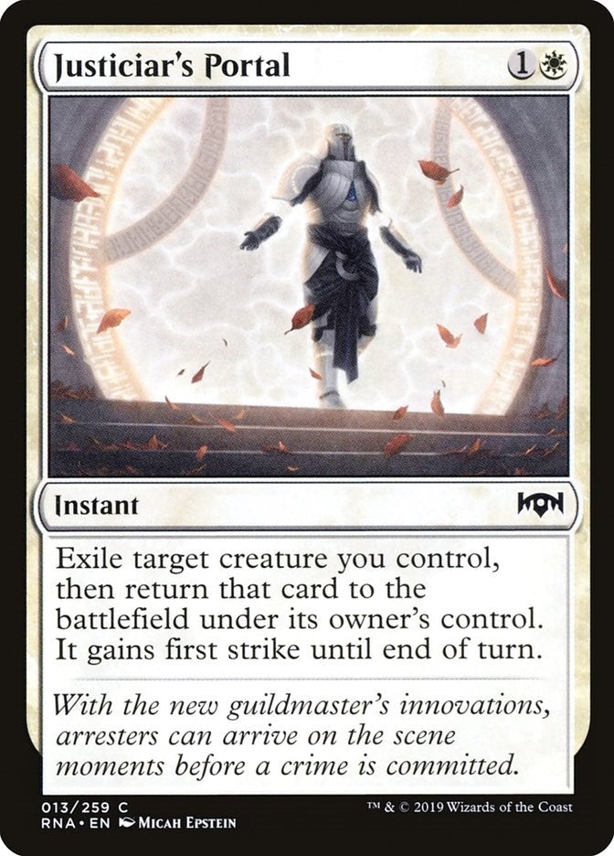 Justiciar's Portal (13) (Ravnica Allegiance)