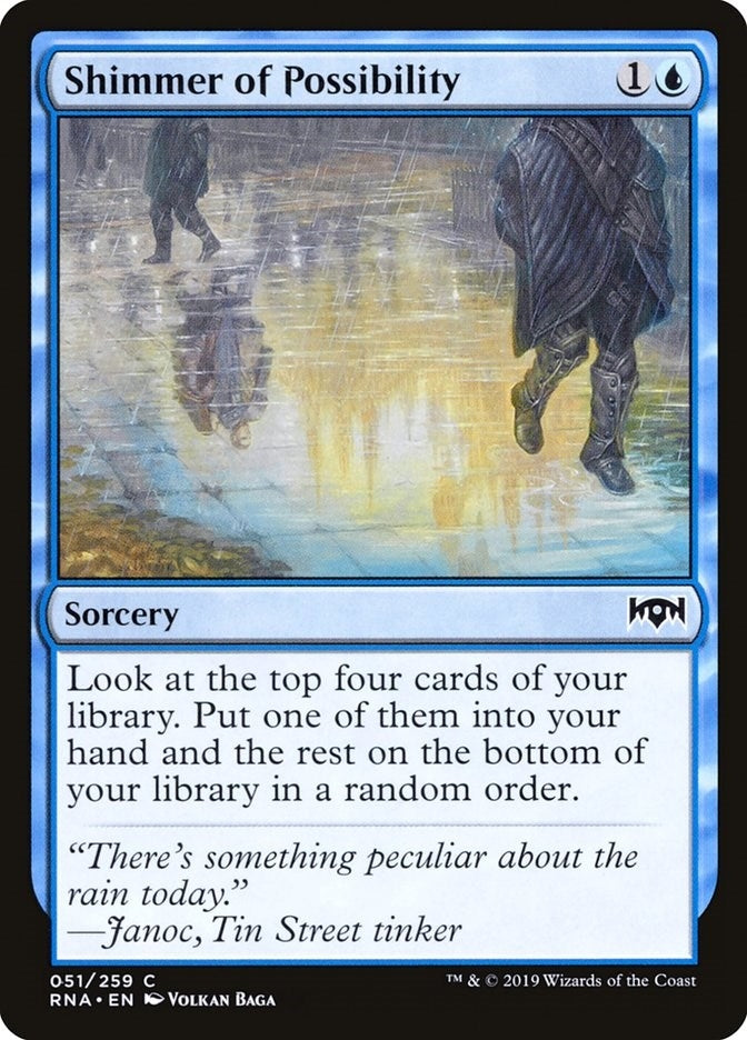 Shimmer of Possibility (51) (Ravnica Allegiance)