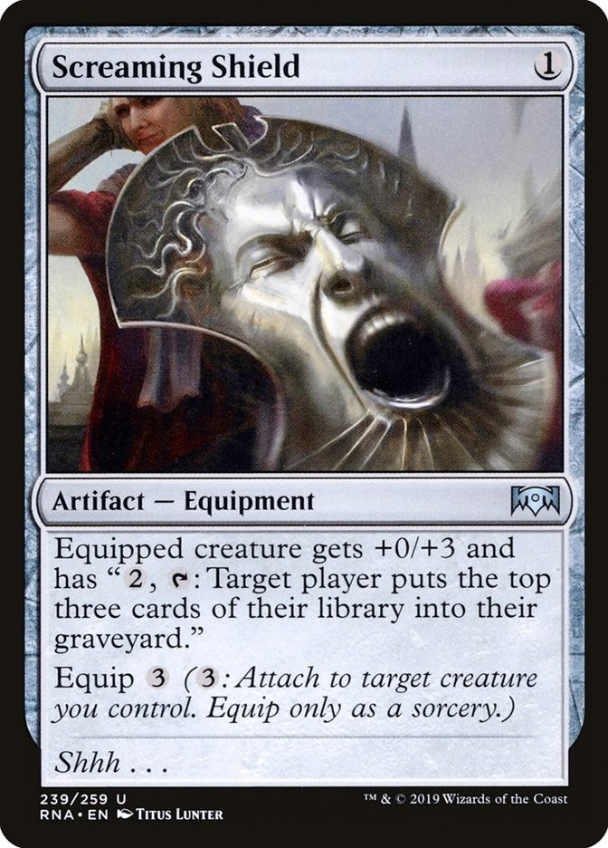 Screaming Shield (239) (Ravnica Allegiance)