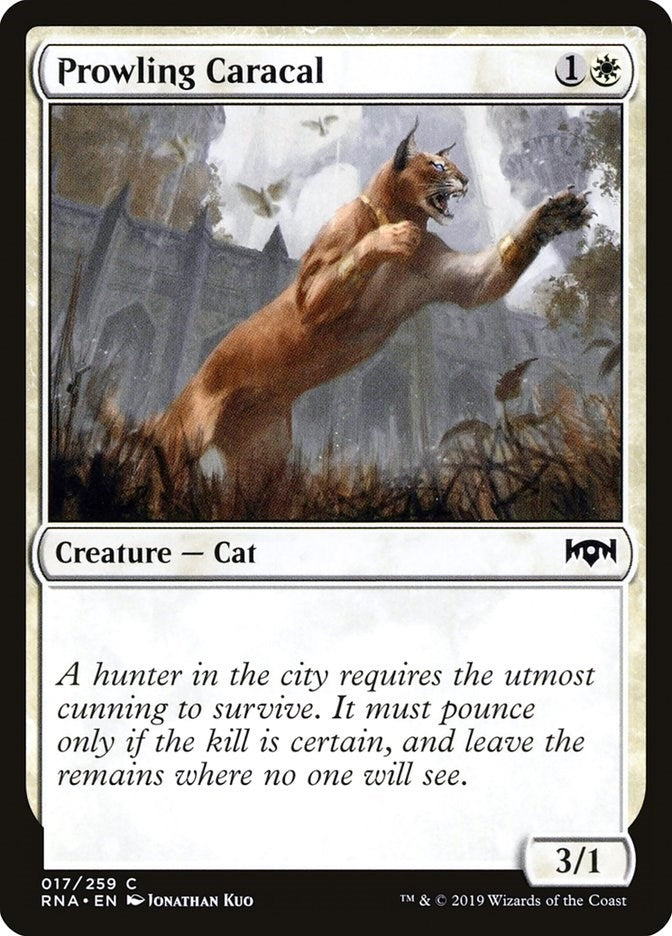 Prowling Caracal (17) (Ravnica Allegiance)