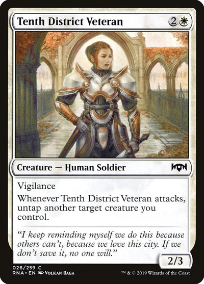 Tenth District Veteran (26) (Ravnica Allegiance)